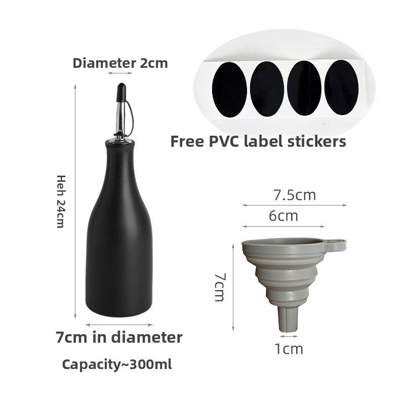 Yabane™ Ceramic Kitchen Oil and Vinegar Dispenser Bottle