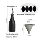 Yabane™ Ceramic Kitchen Oil and Vinegar Dispenser Bottle