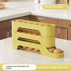Yabane™ Rolling Slide Egg Storage Container