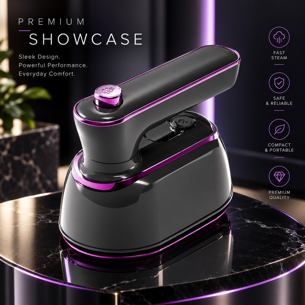 Yabane™ 1000W Handheld Garment Steamer