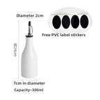Yabane™ Ceramic Kitchen Oil and Vinegar Dispenser Bottle
