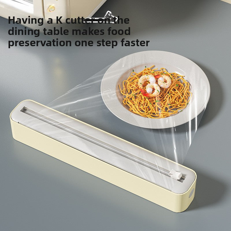 Yabane™ Adjustable Kitchen Wrap Cutter with Storage