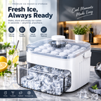 Yabane™ Plastic Ice Cube Tray with Shovel