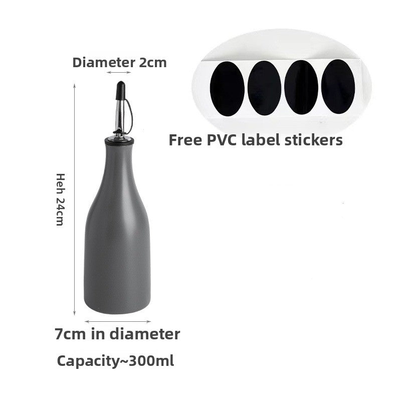 Yabane™ Ceramic Kitchen Oil and Vinegar Dispenser Bottle