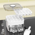 Yabane™ Plastic Ice Cube Tray with Shovel