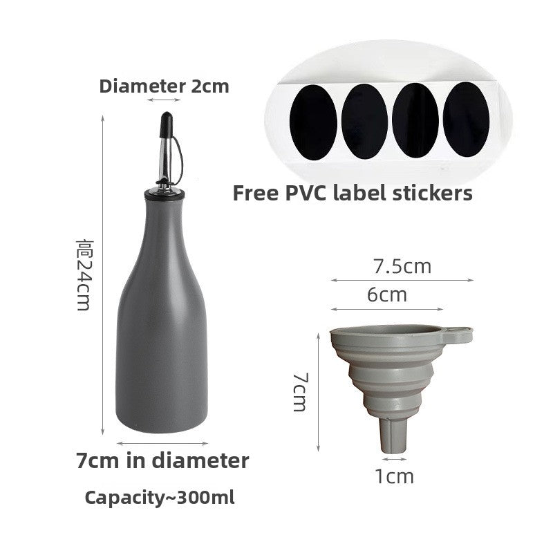 Yabane™ Ceramic Kitchen Oil and Vinegar Dispenser Bottle