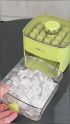 Yabane™ Plastic Ice Cube Tray with Shovel